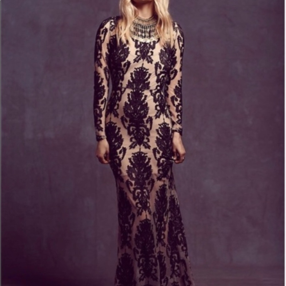 ❤️ For love and lemons ethereal maxi dress
